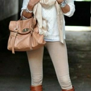 Taupe Fleece-Lined Leggings!